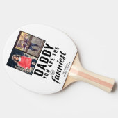 Papa je bent de grappigste vaders Dag 2 Foto Tafeltennisbatje (Zijkant)