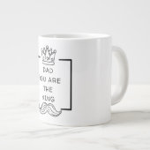 Papa Je bent de koning Mok (Voorkant rechts)