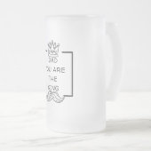 Papa Je bent de koning Mok (Voorkant rechts)