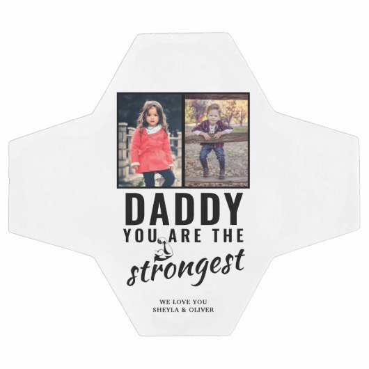 Papa, je bent de Sterkste Vaderdag 2 Foto Voetbal (Enkel)