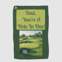 Papa, je bent een Hole In One!