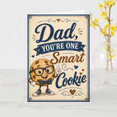 Papa Je Bent Een Sluwe Koek Kaart (Gele Bloem)