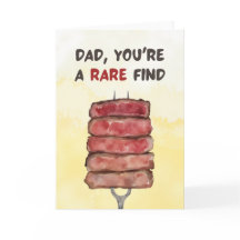 Papa, je bent een zeldzame Find Steak BBQ