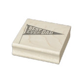 Papa je bent geweldig rubberen stempel (Stempel)