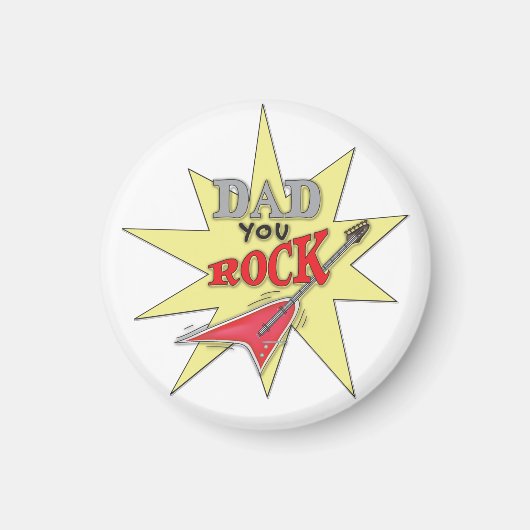 Papa je bent geweldig sleutelhanger magneet (Voorkant)