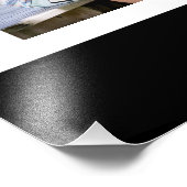 Papa Je bent Geweldige Collage Vaderdag Typografie Foto Afdruk (Hoek)