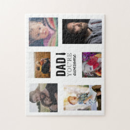 Papa Je bent Geweldige Foto Collage Persoonlijk Legpuzzel