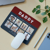 Papa Je bent gewoon de beste fotocollage Muismat