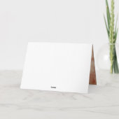 Papa je bent Hero Foto Vader Dag Kaart (Achterkant)