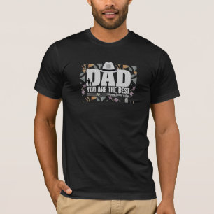 Papa Je bent het beste design T-shirt