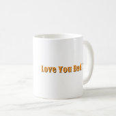 Papa Je bent mijn Hero Koffiemok (Voorkant rechts)