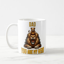 Papa Je bent mijn Hero Koffiemok