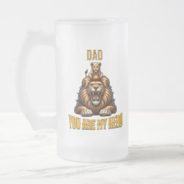 Papa Je bent mijn Hero Matglas Bierpul