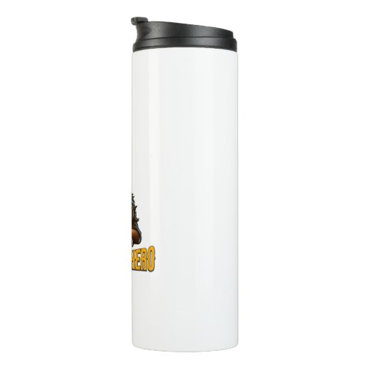 Papa Je bent mijn Hero Thermosbeker (Geroteerd rechts)