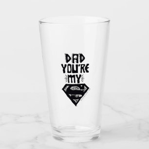 Papa Je bent mijn Superman Glas