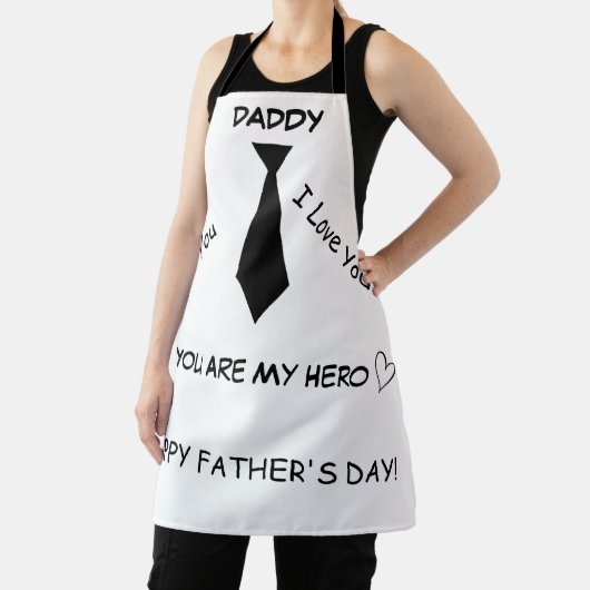 Papa Je bent mijn Vaderdag All-Over-Print Schort (Insitu)