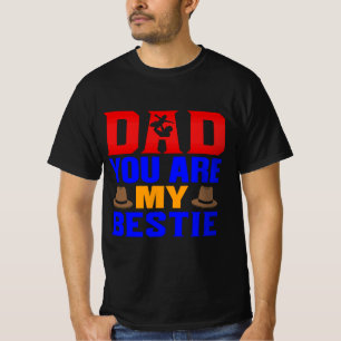 Papa Je bent m'n beste. T-shirt
