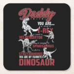 Papa je bent net zo sterk als T-rex Dinosaur Gift Kartonnen Onderzetters<br><div class="desc">Papa Gift | Papa Je bent net zo sterk als T-rex Dinosaur. Geef je vader een cadeau! Geweldige vader!</div>