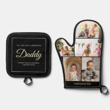 Papa Je bent onze Superhero 5 Fotocollage