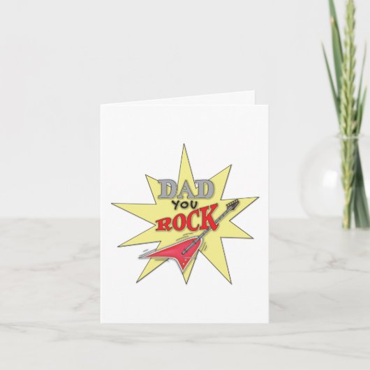 Papa Je Bent Super Card Kaart (Voorkant)