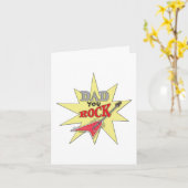 Papa Je Bent Super Card Kaart (Gele Bloem)