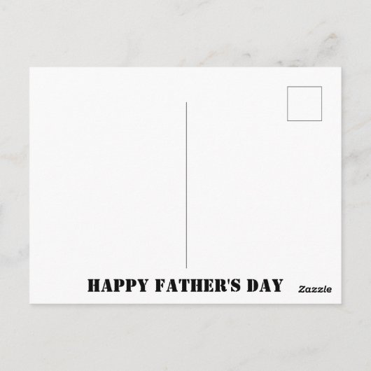 Papa Je maakt Frazy. | Happy Vaderdag Briefkaart (Achterkant)