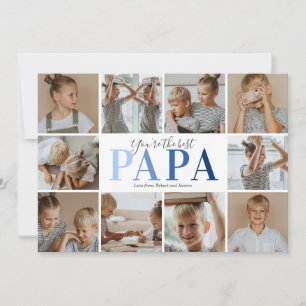 Papa Jij Bent De Beste Foto Feestdagenkaart