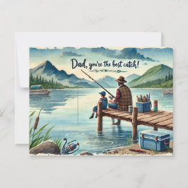 Papa, jij bent de beste ,happy Vaderdag Briefkaart