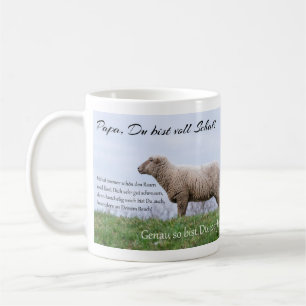 Papa, jij bent een echt schaap! koffiemok