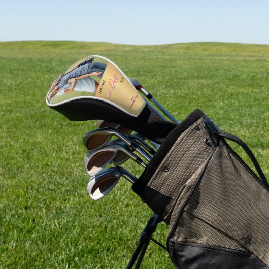 Papa, jij bent Magic Fathers Day Fotohout Golfheadcover (Insitu)