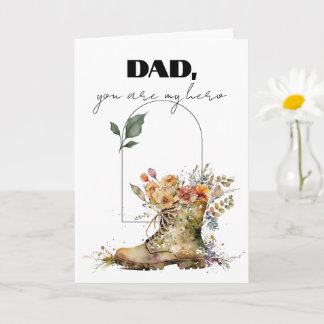 Papa, jij bent mijn held Gelukkige Vaderdag Kaart