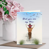 Papa, Jij bent mijn Held Kaart