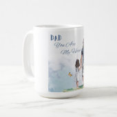 Papa, jij bent mijn held koffiemok (Voorkant links)