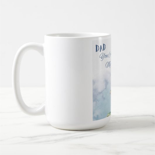 Papa, jij bent mijn held koffiemok (Links)