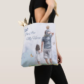 Papa, jij bent mijn held tote bag (Dichtbij)