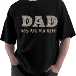 Papa, jij bent mijn held Vaderdag T-shirt