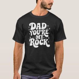 Papa, jij bent mijn rots - Steun Editie T-shirt