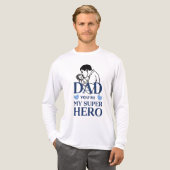 Papa, jij bent mijn superheld T-shirt (Voorkant)