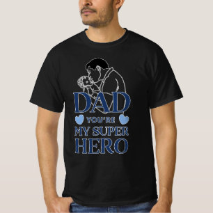 Papa, jij bent mijn superheld t-shirt