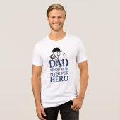 Papa, jij bent mijn superheld T-shirt (Voorkant volledig)