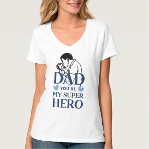Papa, jij bent mijn superheld T-shirt