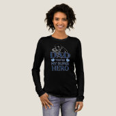 Papa, jij bent mijn superheld Tri-Blend shirt (Voorkant)