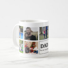 Papa, jij bent mijn wereld Aangepaste foto collage