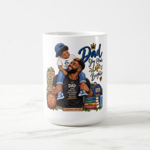 Papa, jij maakt het leven vrolijker koffiemok