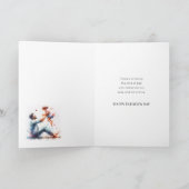 Papa jij maakt mijn wereld blij Vaderdag Kaart (Binnen)