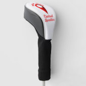 Papa Joke centrale locatie Golfheadcover (Schuin)