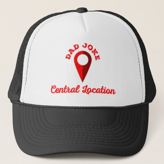 Papa Joke centrale locatie Trucker Pet (Voorkant)