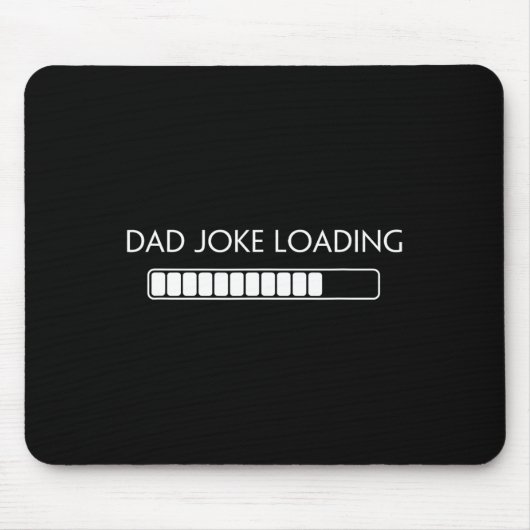 Papa Joke Grappig Papa Joke Loading Shirt Vaderdag Muismat (Voorkant)