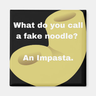 Papa Joke: Hoe noem je een nep-noodle? Magneet