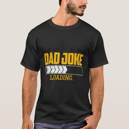 Papa Joke Laden Vaderdag Papa Stepdad Papa T-shirt (Voorkant)